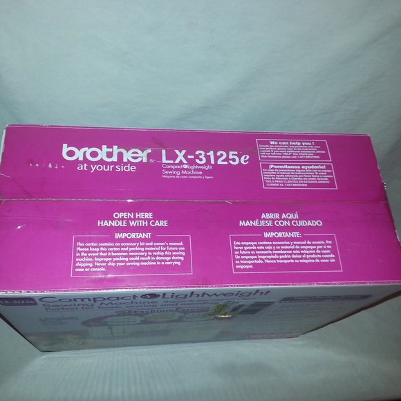 BROTHER Sewing Machine LX-3125 Portable 14 Stitch - Picture 7 of 10
